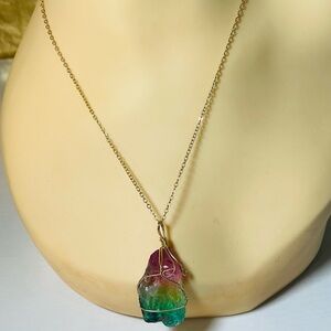 Necklace and charm set